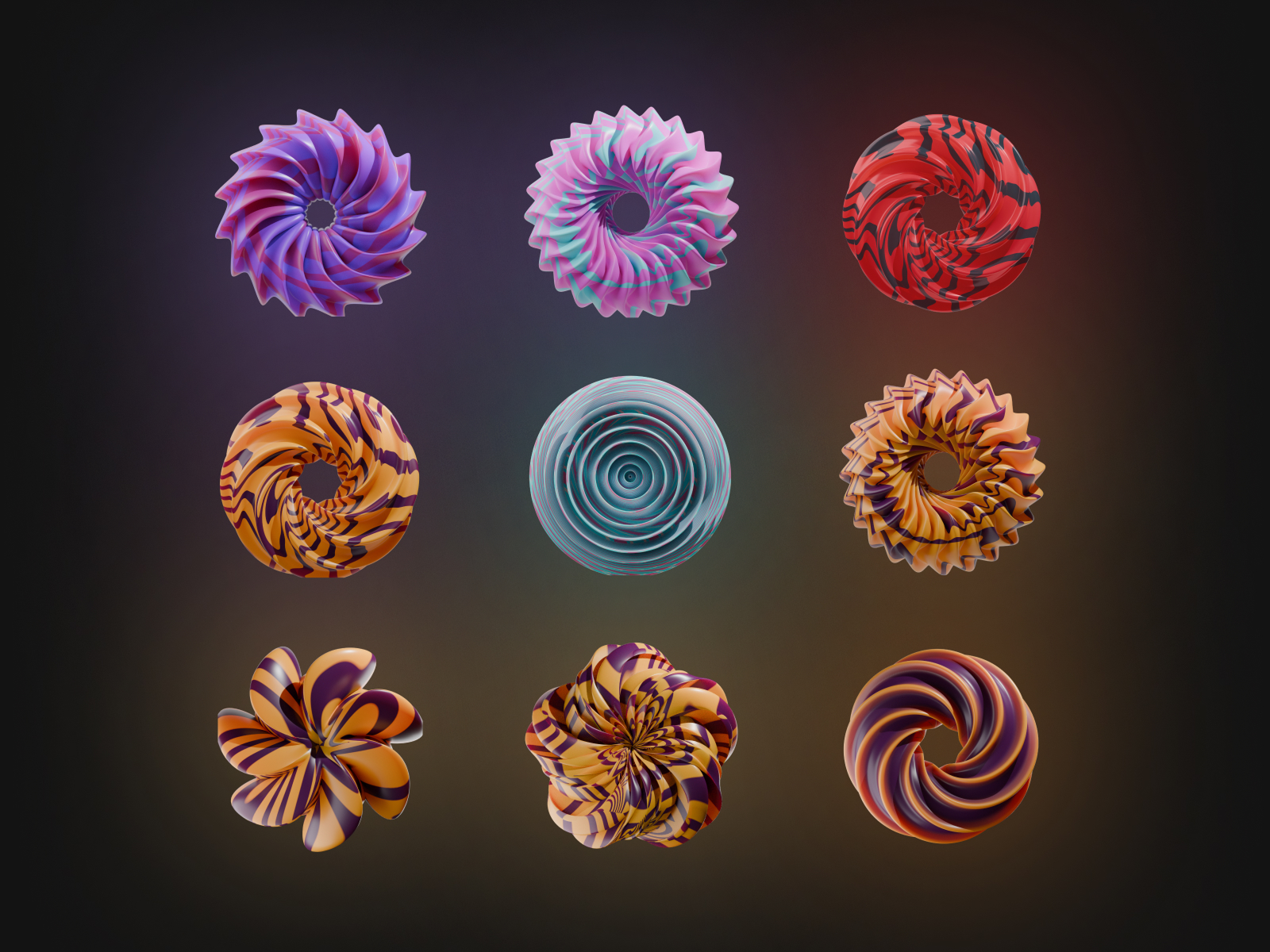 Abstract 3D Shapes
